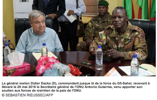 La force conjointe du G5-Sahel change de commandement