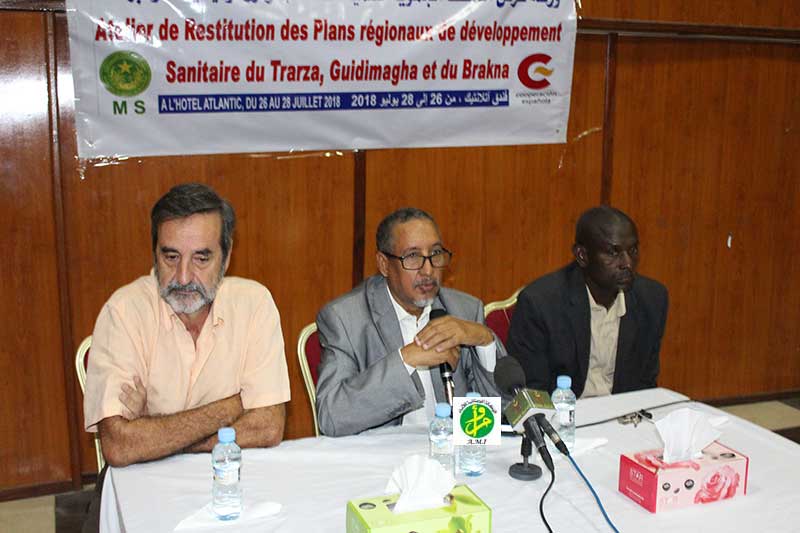 Atelier de présentation des plans de développement sanitaire des wilaya du Trarza, du Guidimagha et du Brakna