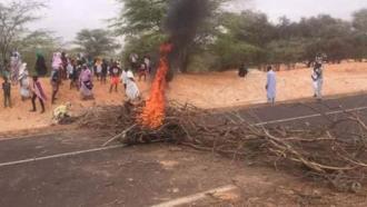 Nouakchott-Rosso : Des forces de la gendarmerie interviennent pour lever des barrières érigées par des mécontents