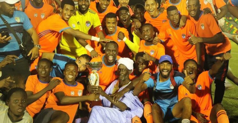 Le FC Nouadhibou Vainqueur de la coupe de la ligue