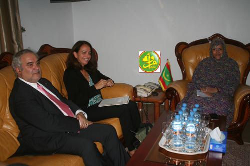 La ministre de l’agriculture s’entretient avec la directrice régionale chargée de l’agriculture à la Banque Mondiale