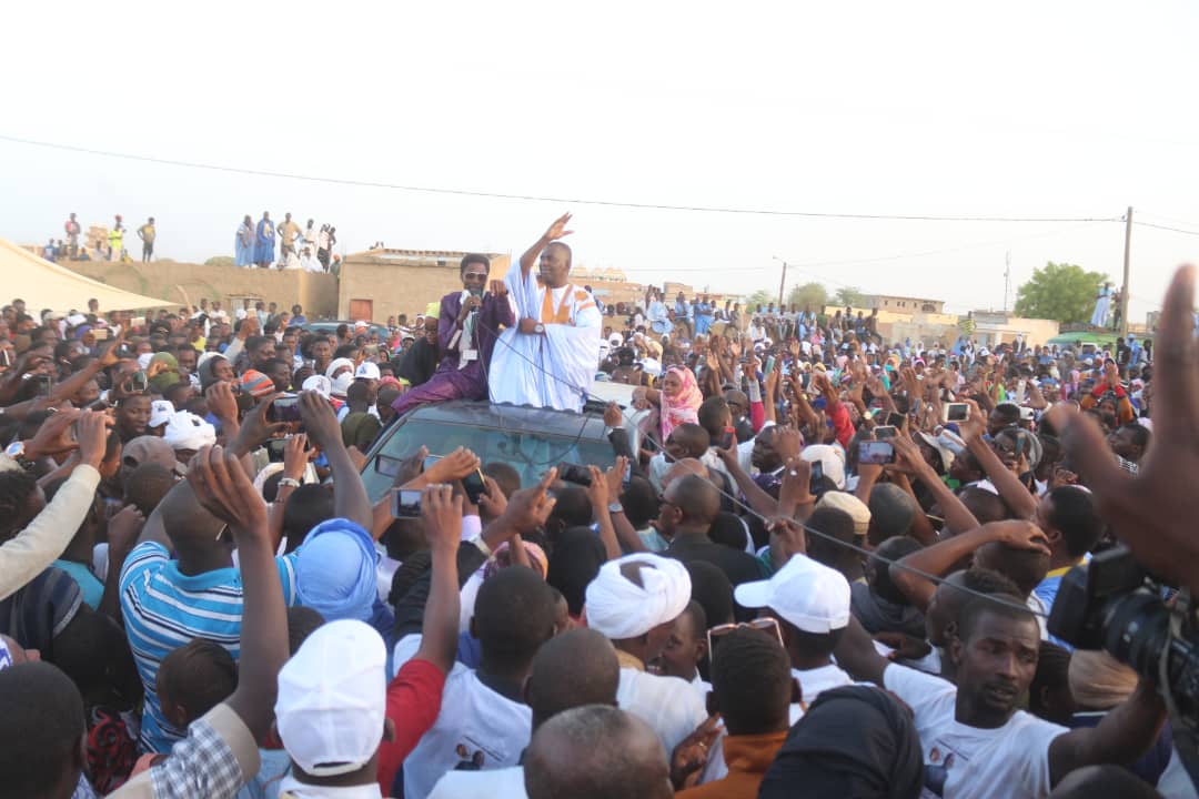 Mobilisation générale des sympathisants de Biram à M’bout