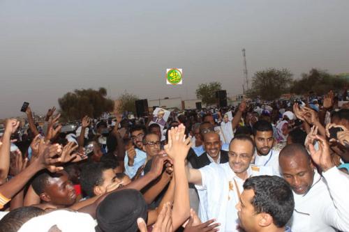 Le candidat Sidi Mohamed Ould Boubacar invite les habitants de Kiffa de se dresser devant le trucage des élections et à voter pour le changement