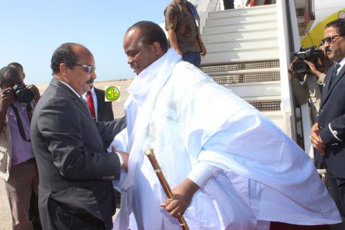 Le Roi de Swatini achève sa visite à Nouadhibou