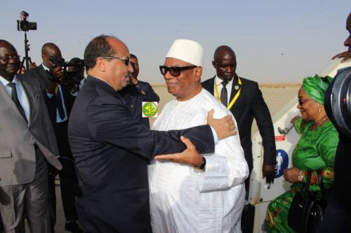 Arrivée à Nouakchott du Président malien pour assister à l’investiture du Président élu