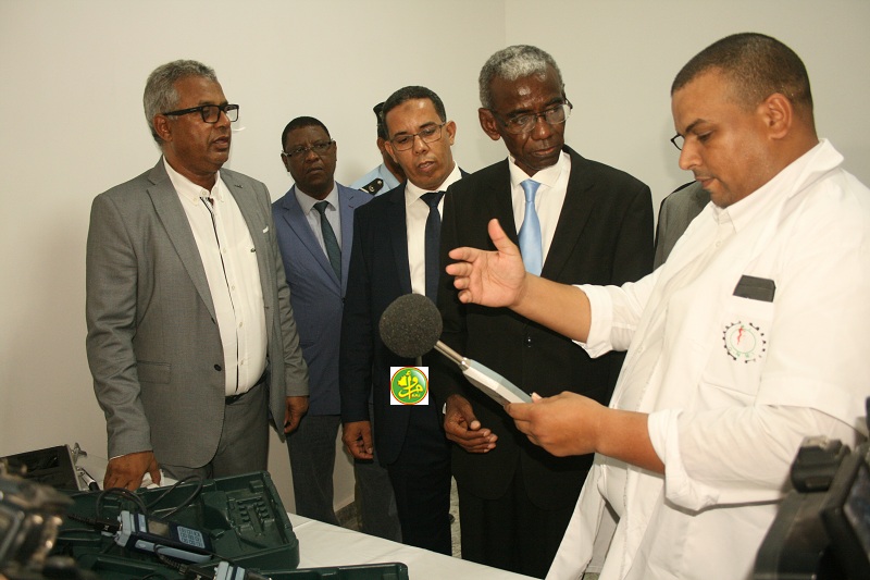 Le ministre de la fonction publique visite le bureau national de la médecine du travail