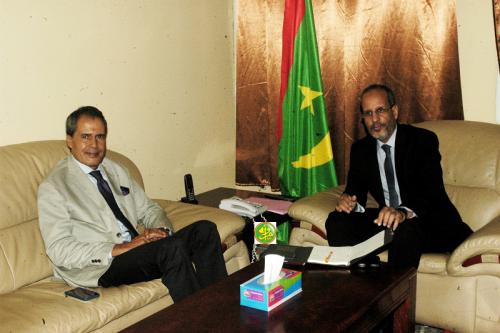 Le ministre de l’enseignement secondaire reçoit l’ambassadeur du Maroc