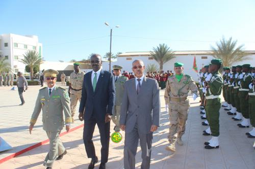 Le ministre de la Défense Nationale inaugure une salle multi-sports et un centre annexe