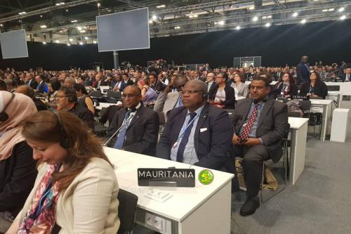 La Mauritanie représentée à la conférence de Madrid sur la COP 25