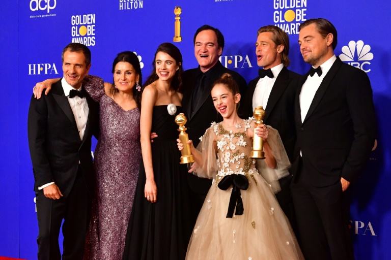 Quentin Tarantino et "1917" grands vainqueurs aux Golden Globes