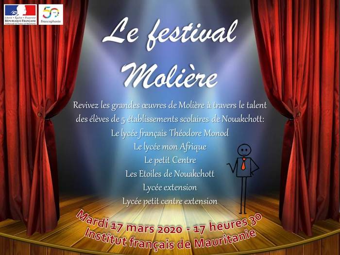 Le festival Molière Institut français de Mauritanie Nouakchott