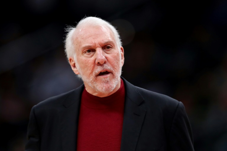 NBA: les Etats-Unis sont "en danger à cause du racisme", déplore Popovich