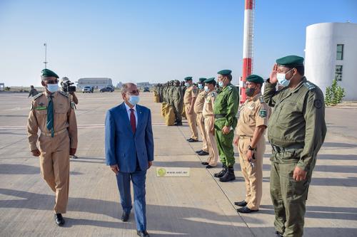 Départ du 9e détachement de la gendarmerie mauritanienne pour la République Centre-Afrique