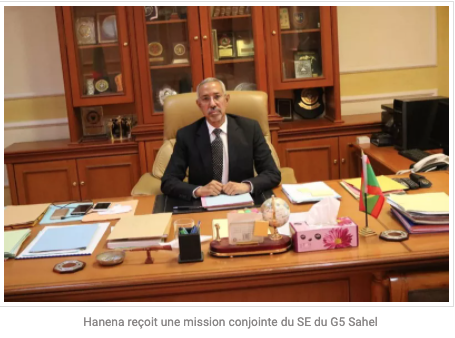 Hanena reçoit une mission conjointe du SE du G5 Sahel