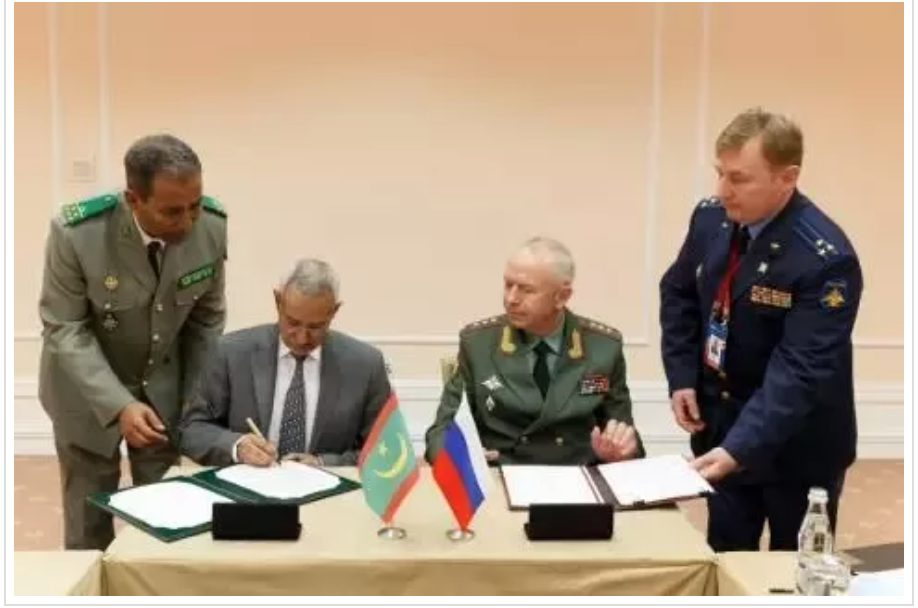 La Mauritanie et la Russie signent un accord de coopération militaire