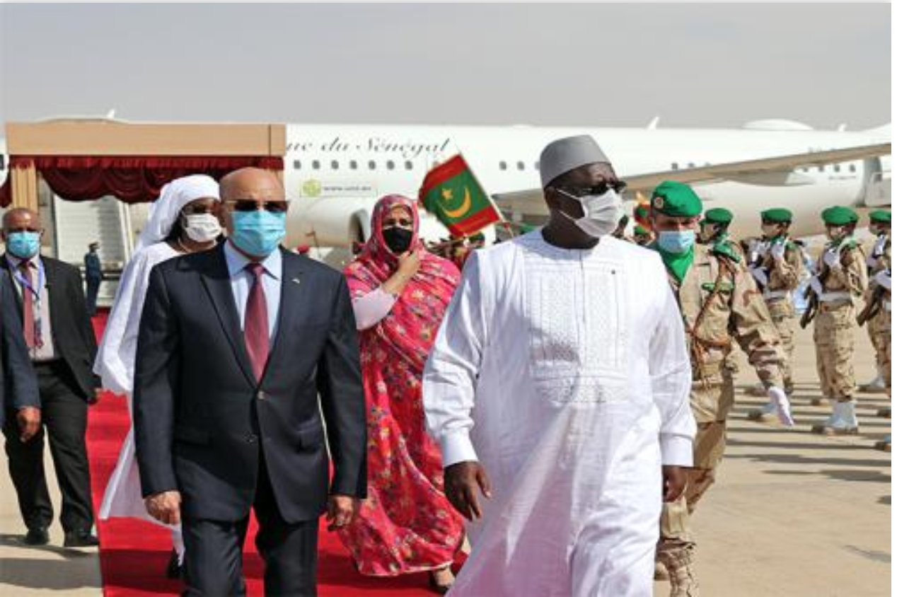 Le Président de la République du Sénégal entame une visite d’amitié et de travail en Mauritanie