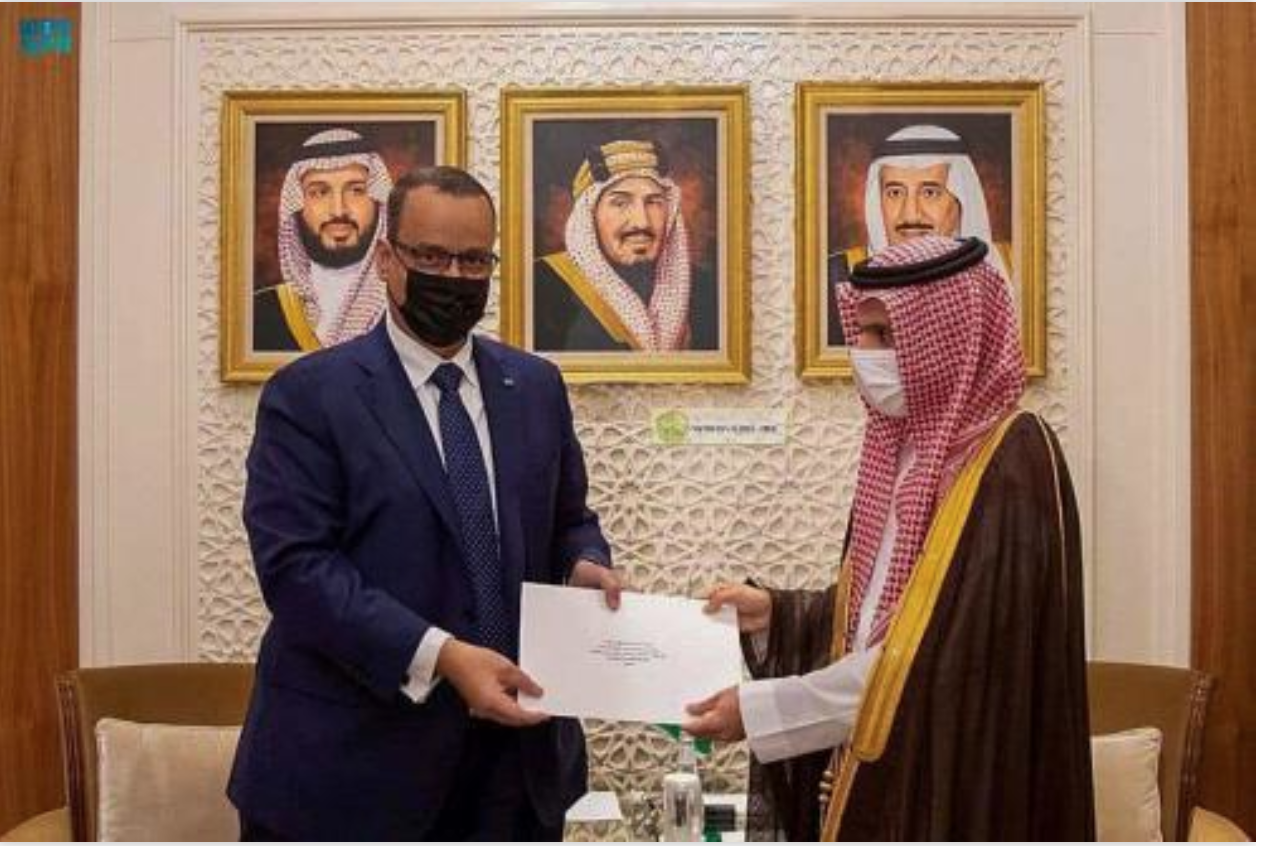 Le Président de la République adresse un message au Prince héritier saoudien