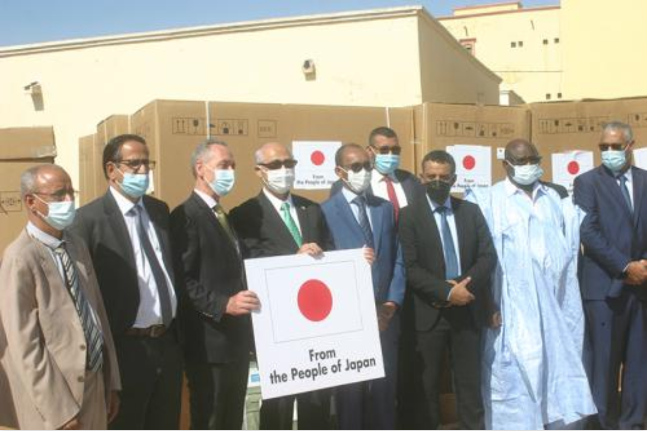 Réception d’un don japonais d’équipements de la chaine du froid dans le cadre la lutte contre la COVID-19