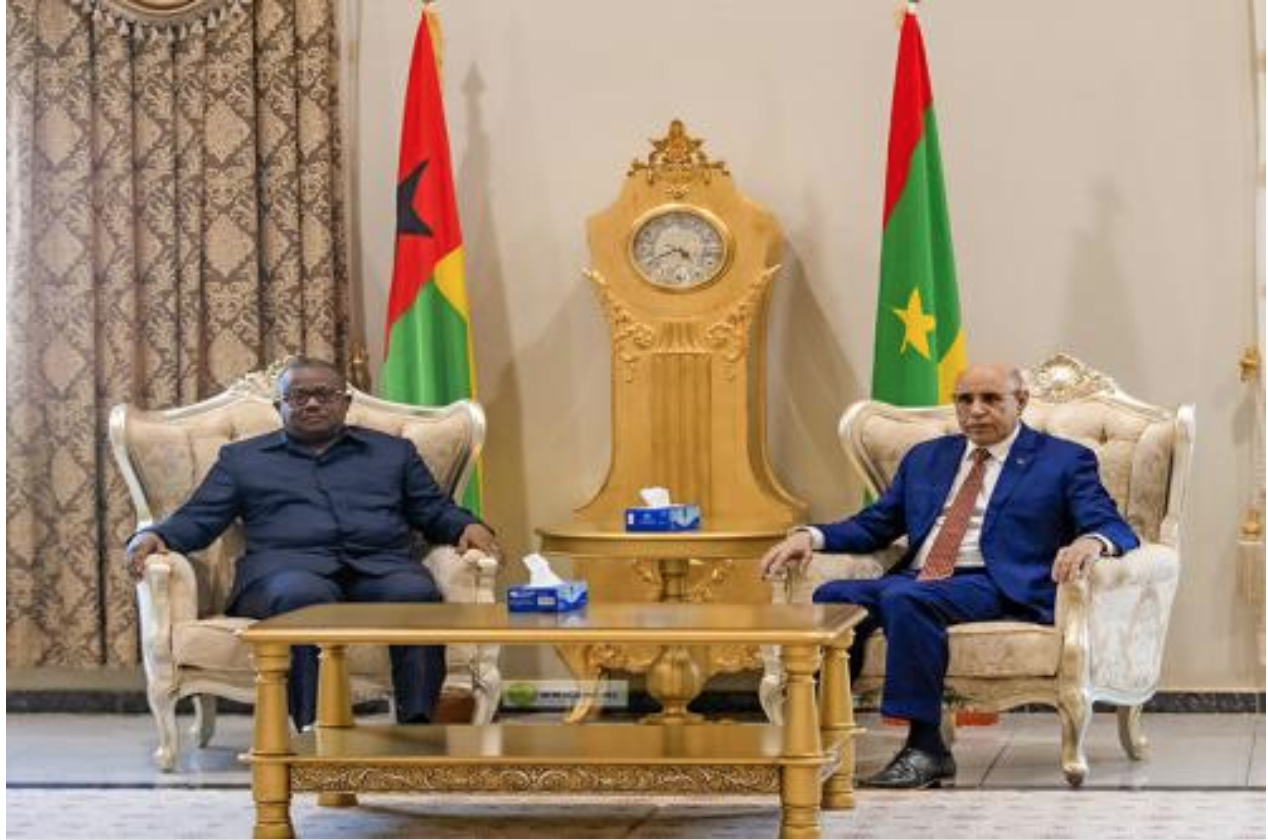 Le Président Bissau guinéen effectue une escale technique à l’aéroport international de Nouakchott Oumtounsy