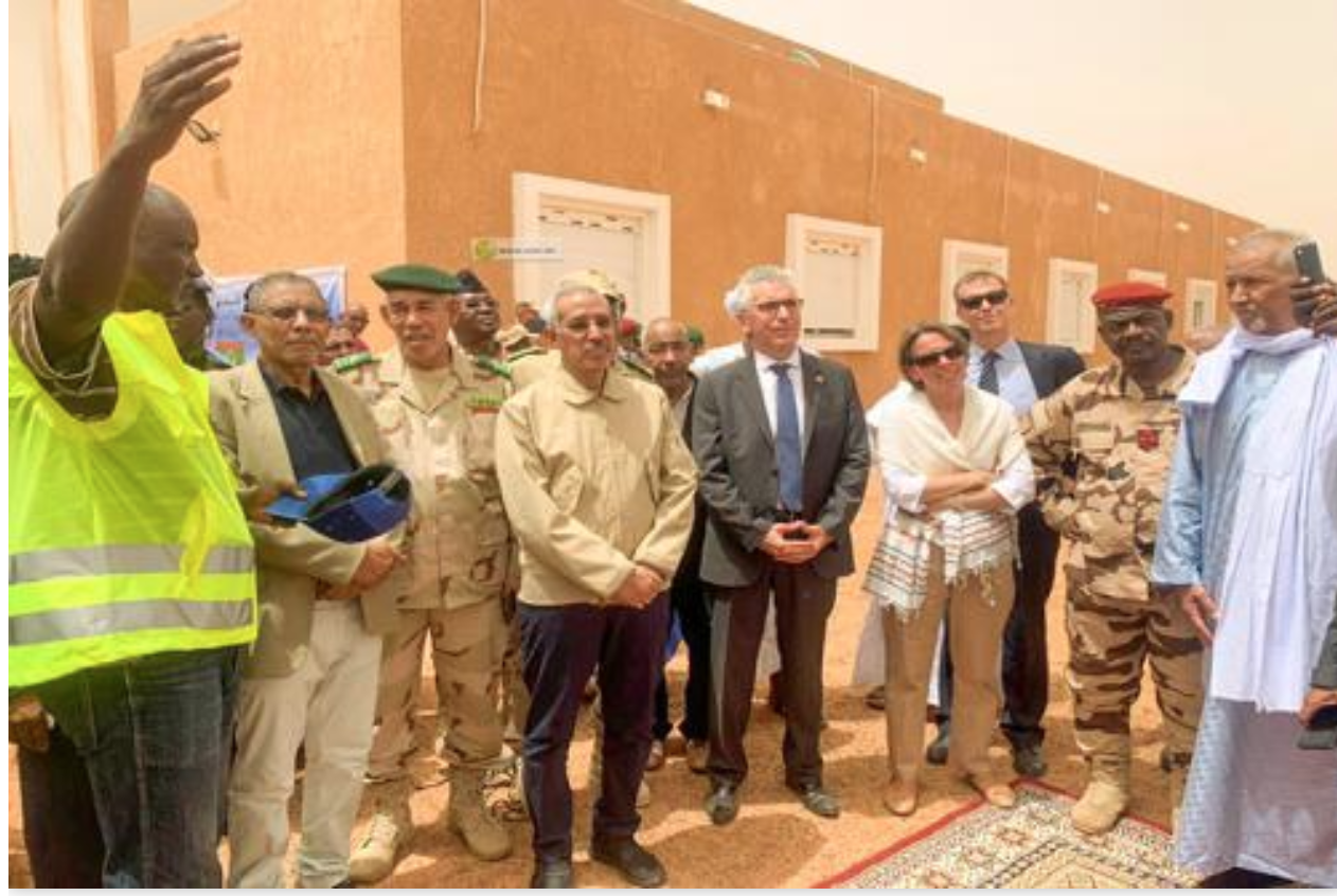 Une base du commandement de la force conjointe du G5 sahel inaugurée en Mauritanie