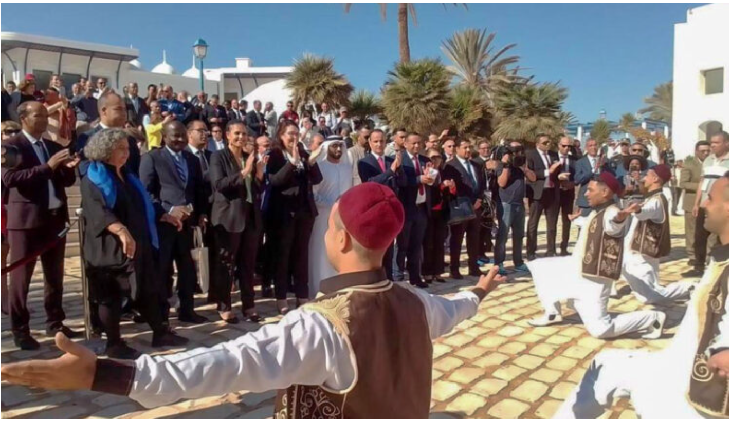 Le ministre de la Culture assiste à l’ouverture des activités du village de la francophonie dans l’île tunisienne de Gerbacu