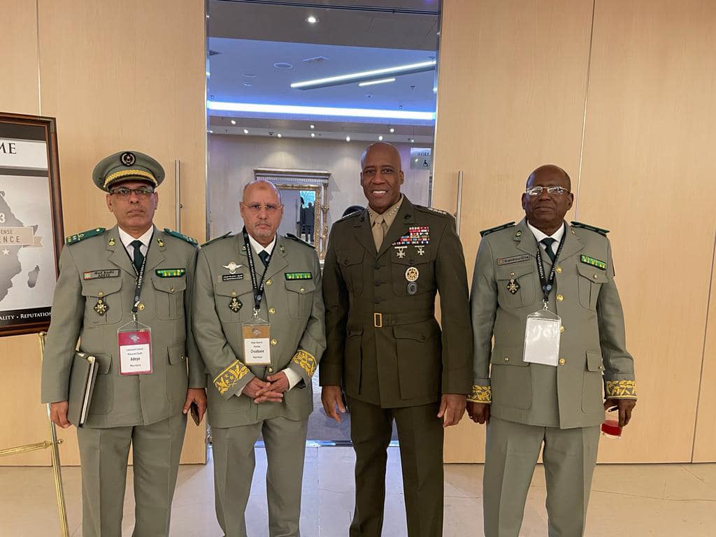 Italie : le chef de l’armée mauritanienne participe à une conférence d’AFRICOM