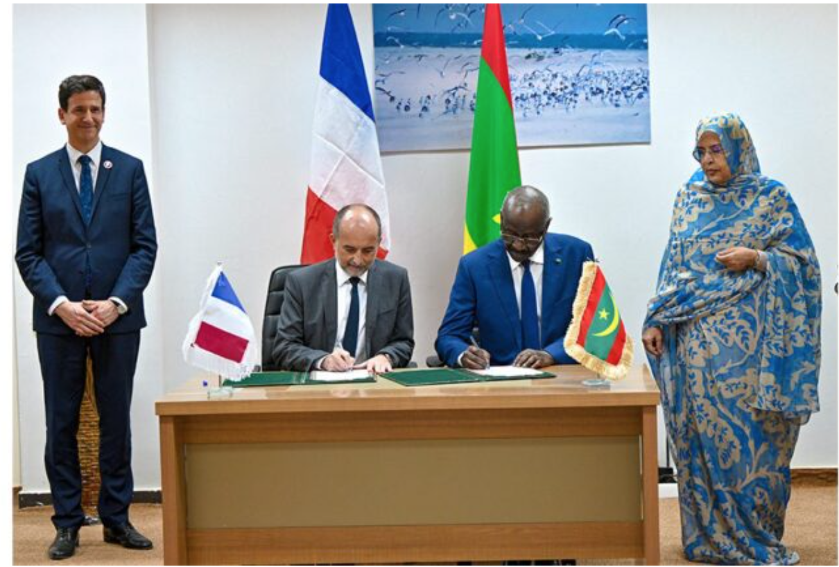 La Mauritanie et la France signent un accord relatif à l’activité de France Voltaires dans notre pays