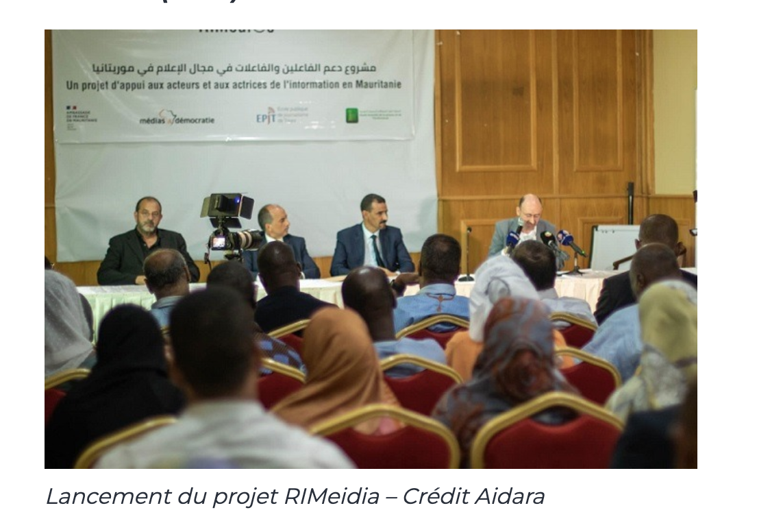 Lancement de RIMedia, un ambitieux projet de deux ans pour requinquer la presse mauritanienne