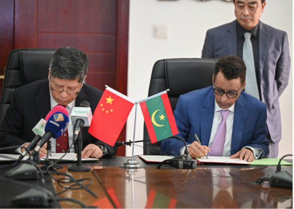 Signature d’un protocole d’accord entre la Mauritanie et la Chine