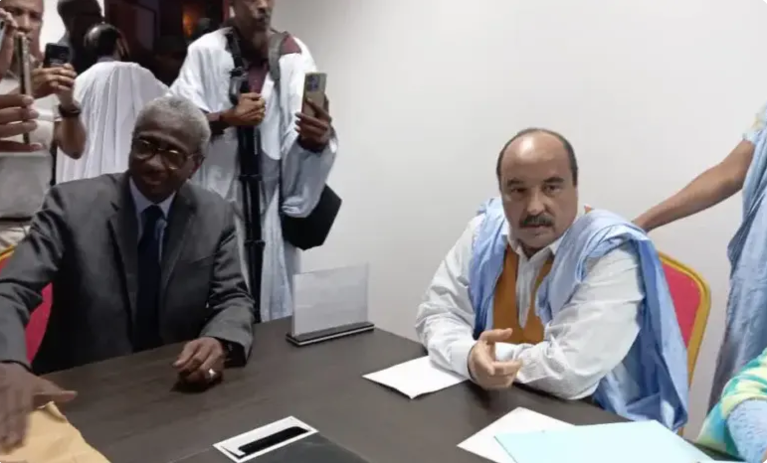 Le président du conseil constitutionnel au candidat Aziz : « ici nous garantissons à tous le droit à la candidature »