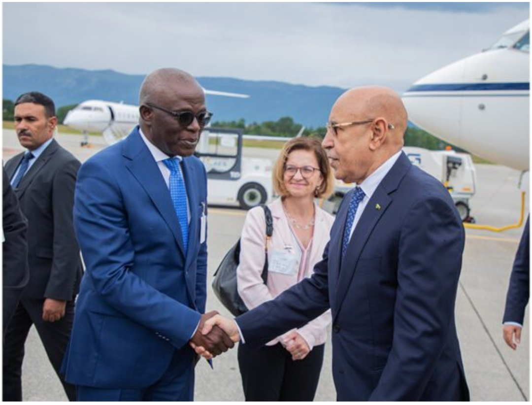 Le Président de la République, président de l’Union Africaine arrive à Genève pour participer à la 77eme session de l’Assemblée de l’Organisation mondiale de la Santé
