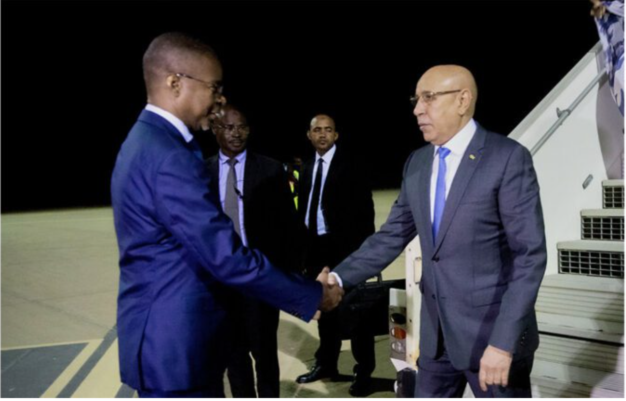 Le Président de la République et Président en exercice de l’UA regagne Nouakchott en provenance de Séoul