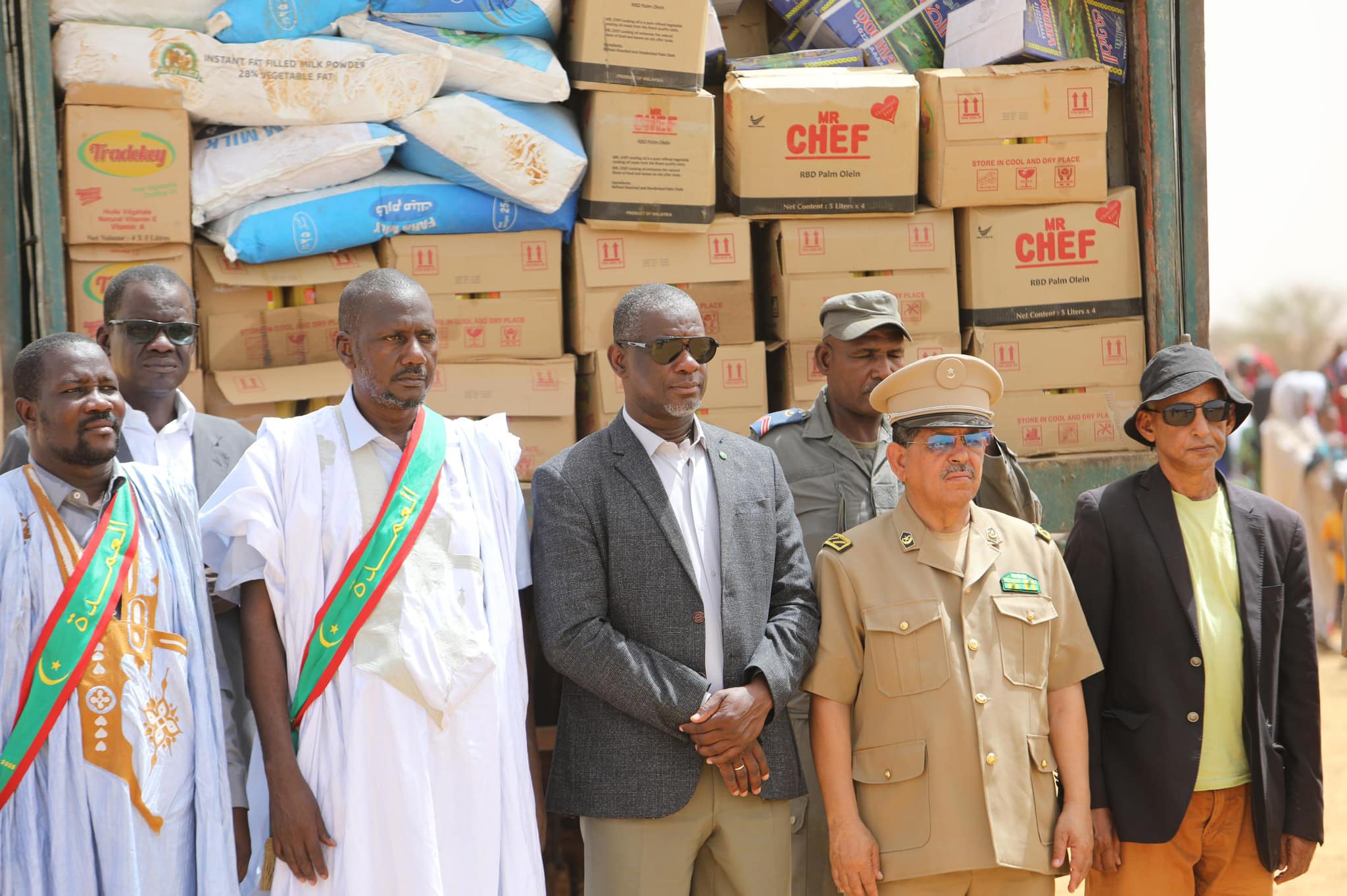 Kankossa: Opération TAAZOUR de fourniture de 105 tonnes de denrées alimentaires au profit des populations de 10 localités frontalières