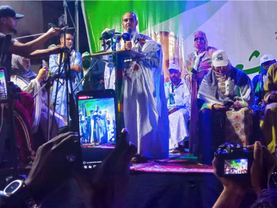 Présidence 2024 : Le candidat Hamadi Sidi Mokhtar anime une soirée électorale à Nouadhibou