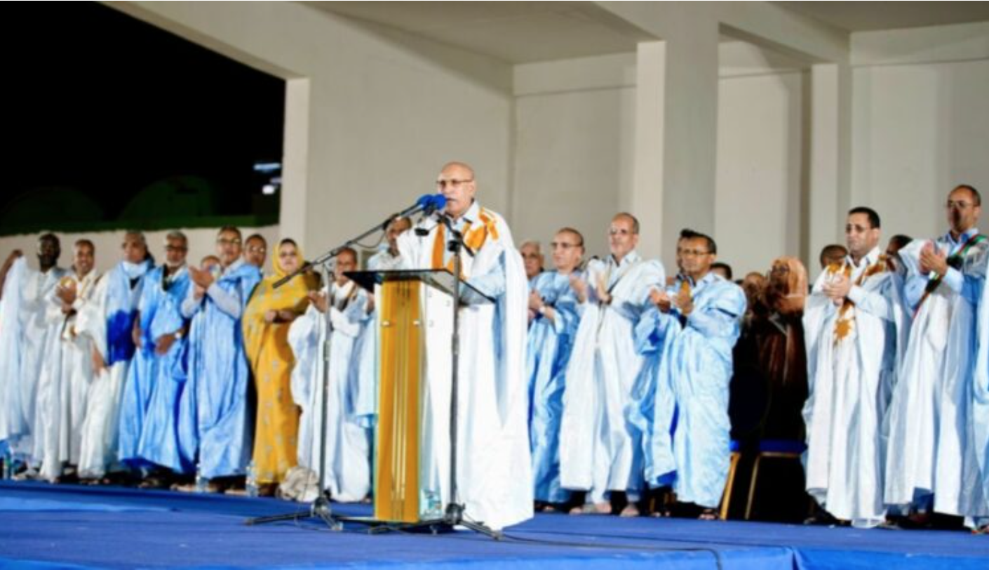 Présidence 2024: Le candidat Mohamed Ould Cheikh El-Ghazouani expose son programme électoral à ses partisans en Assaba