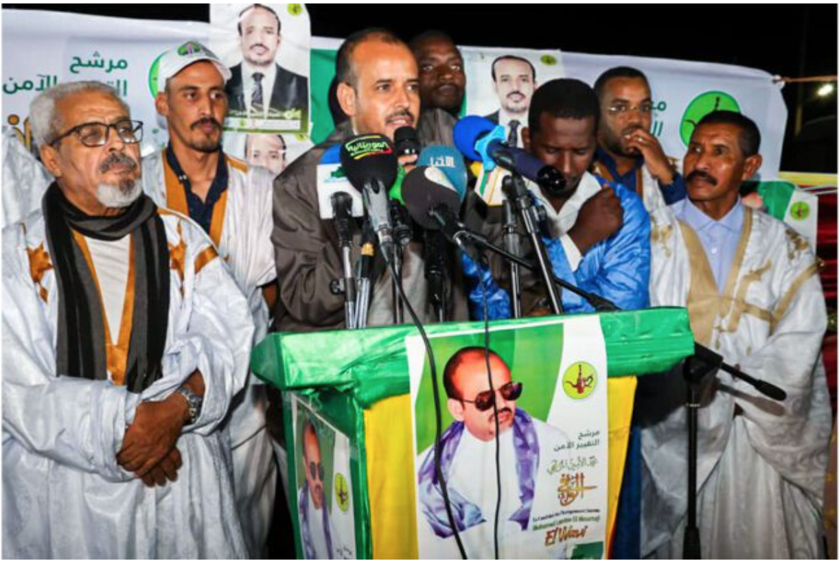 Présidentielle 2024 : Le candidat Mohamed Lemine El Mourtaji El Wafi tient un meeting de campagne à Nouakchott Nord