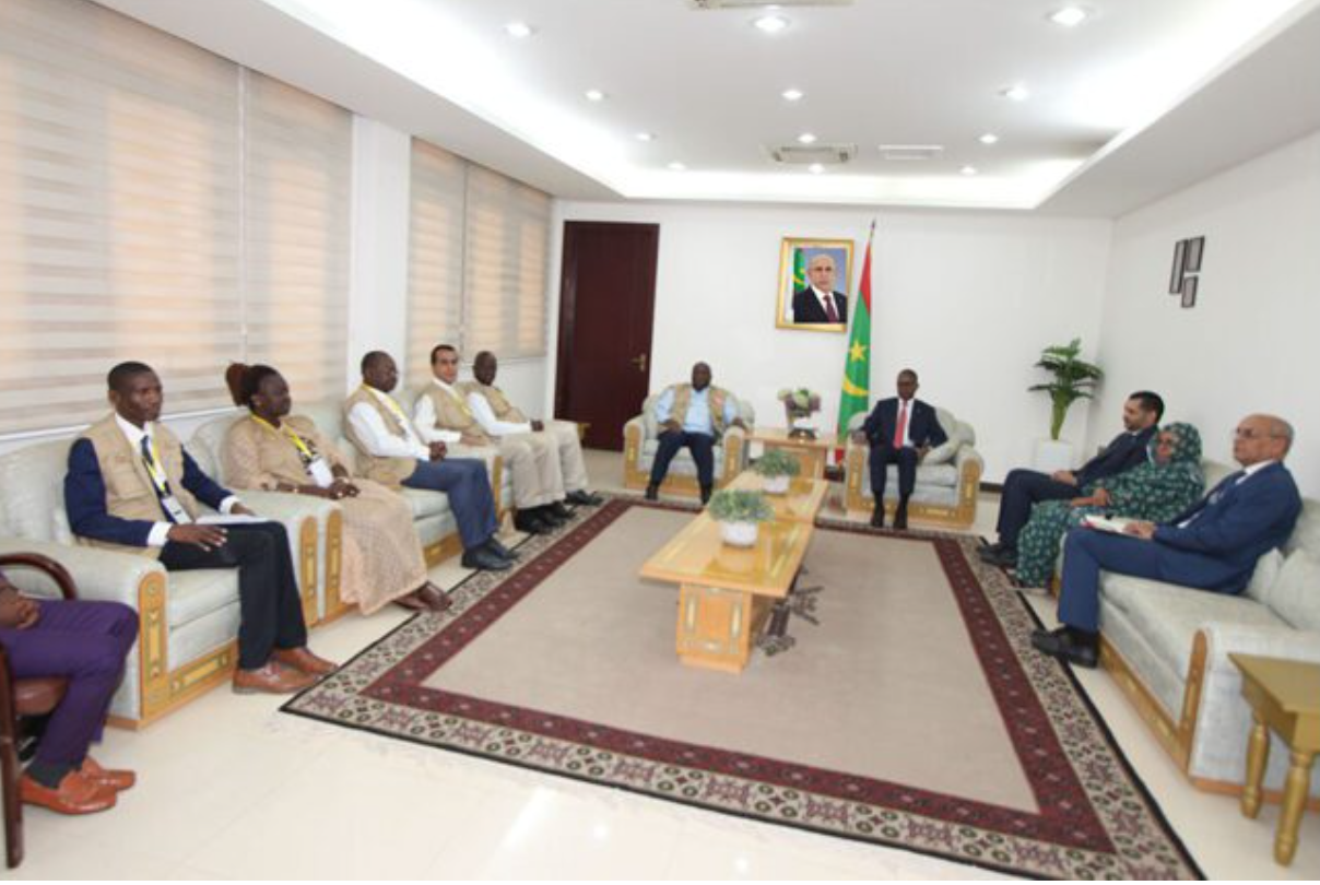 Le premier ministre reçoit des observateurs internationaux présents à Nouakchott pour suivre l’élection présidentielle