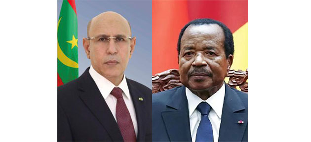 Le Président de la République, Président élu, reçoit un message de félicitations de son homologue du Cameroun