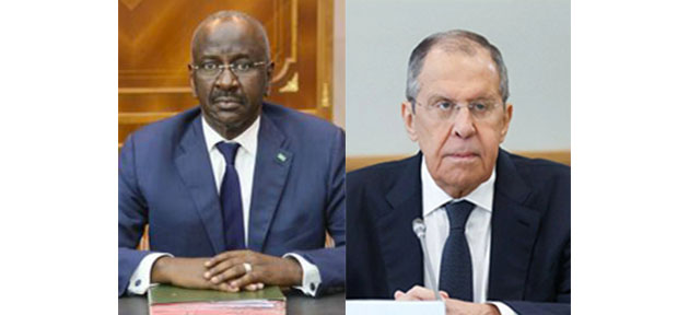 Échange de messages de félicitations entre les ministres mauritanien et russe des Affaires étrangères