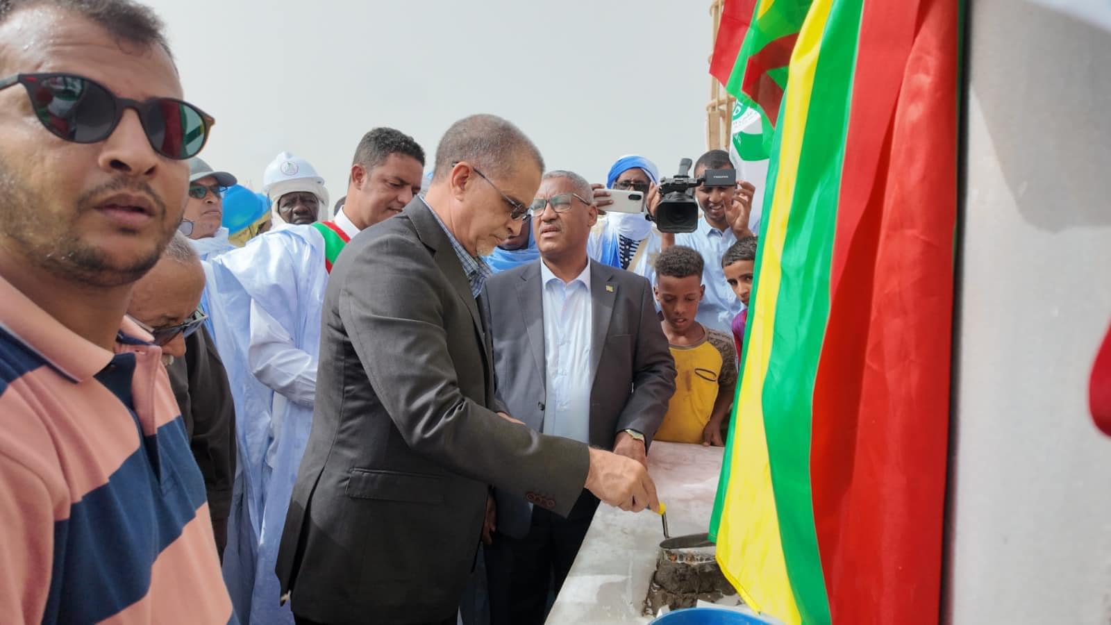 Taazour : inauguration d'une école primaire dans la localité d’Ebden, arrondissement de Ndiago, moughataa de Keur-Macène