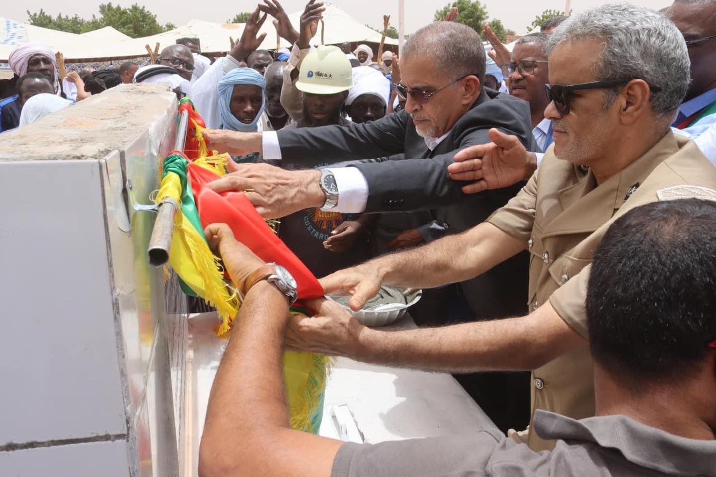 Taazour au Trarza : inauguration et lancement de plusieurs projets de développement par le Délégué Général S.E Hamoud Ould M'Hamed