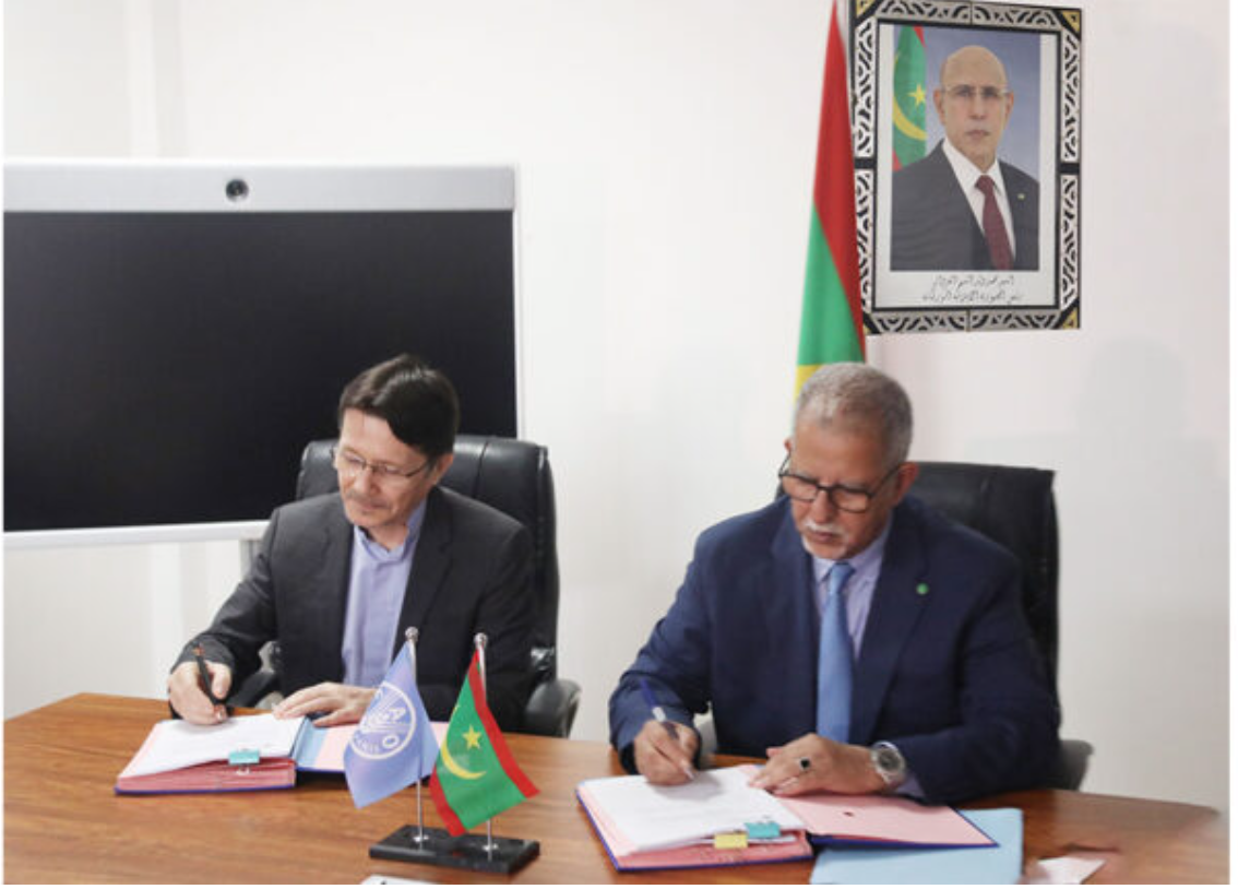 Signature d’un projet tripartite pour faire face aux risques environnementaux et sécuritaires en Mauritanie