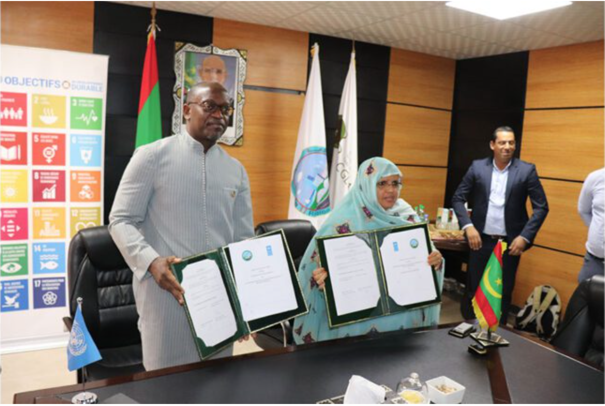 Signature d’un protocole d’accord entre la Région de Nouakchott et le Programme des Nations Unies pour le Développement