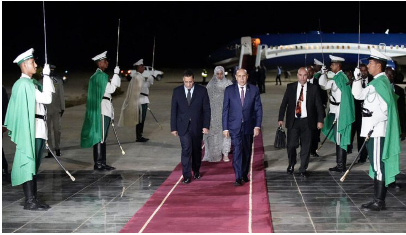 Le Président de la République regagne Nouakchott en provenance de Beijing