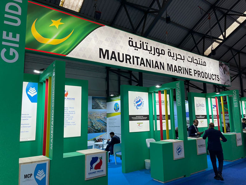 La Mauritanie participe au salon international des produits congelés de pêche