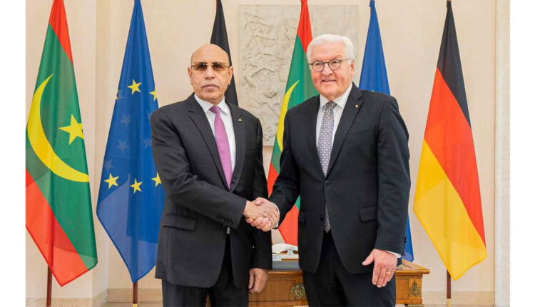 Le Président de la République, Président de l’Union africaine, rencontre le Président allemand