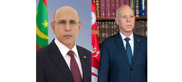 Le Président de la République félicite le Président tunisien à l’occasion de sa réélection