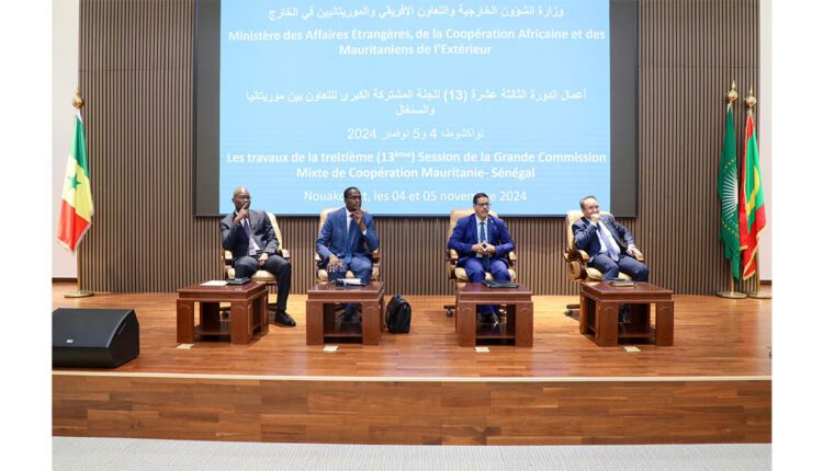 Début des réunions d’experts en préparation de la 13ème session de la grande commission mixte de coopération Mauritanie-Sénégal