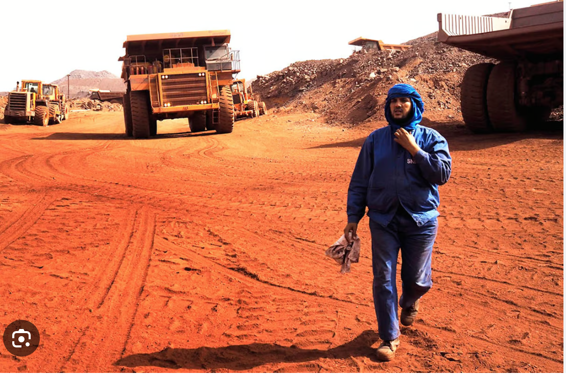 Le Ministre des Mines et de l’Industrie visite des installations de la SNIM à Zouerate