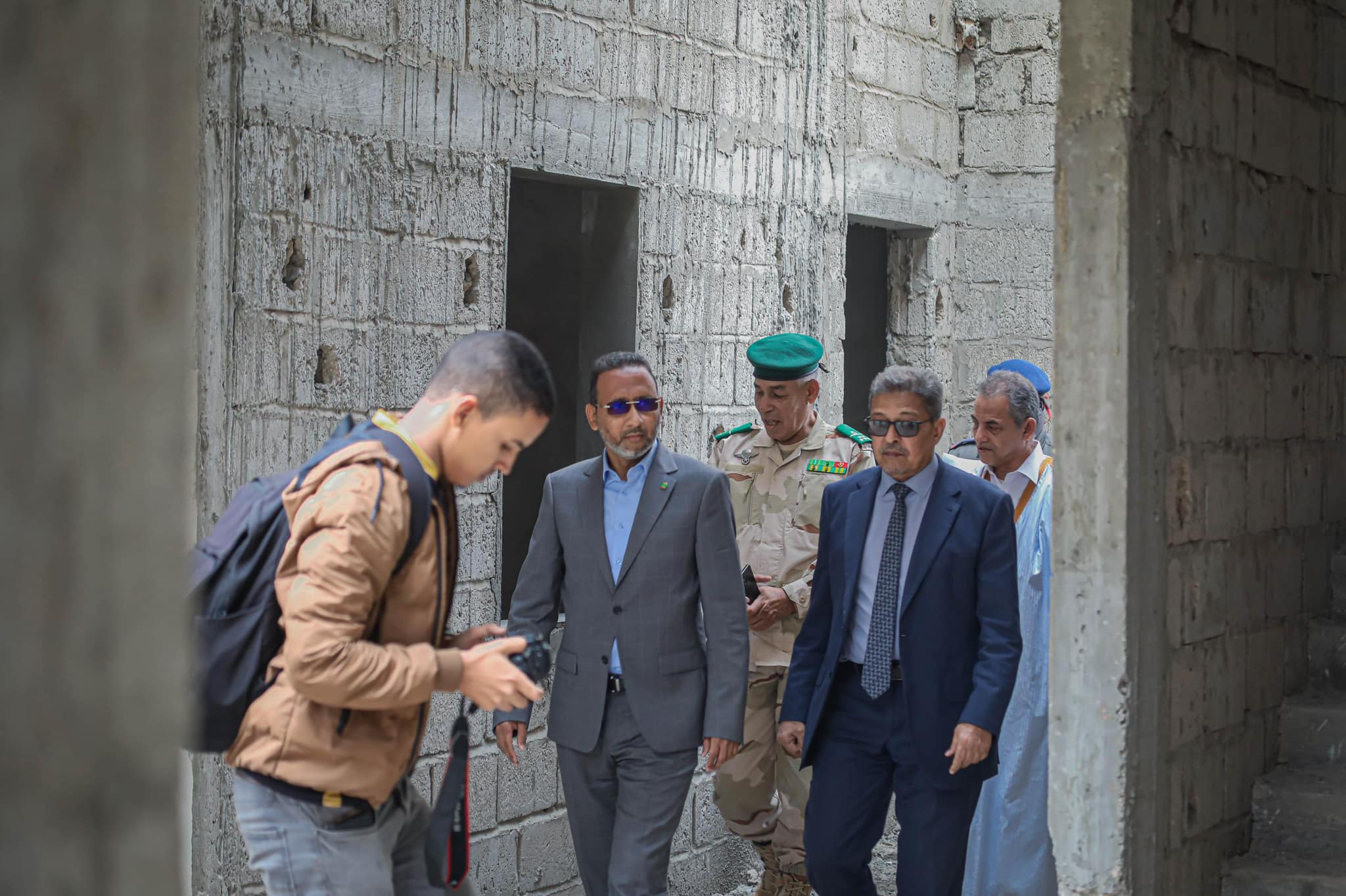 Taazour à Nouadhibou : photos du chantier de 378 logements sociaux en construction du programme Dari de la Délégation Générale TAAZOUR